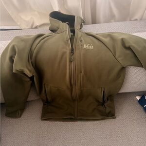 REI Olive Performance Jacket